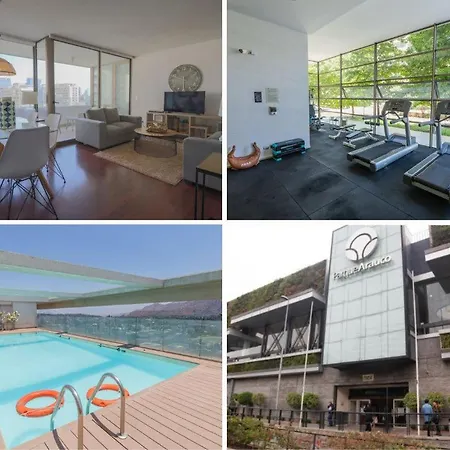 Espacioso Depto 2Br 2Ba - Sector Parque Arauco Apartment